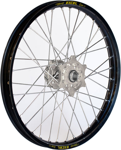 DUBYA FRONT WHEEL 1.40 X 17 BLUE HUB BLACK RIM 56-3180DB