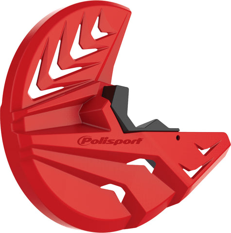 POLISPORT DISC/FORK PROTECTOR HON RED/BLACK 8151400003