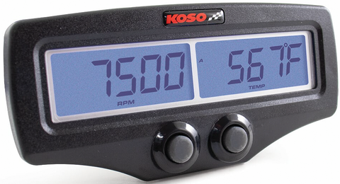 KOSO DUAL EGT GAUGE RPM  WATER TEMP FAST REACTING BA006010-X