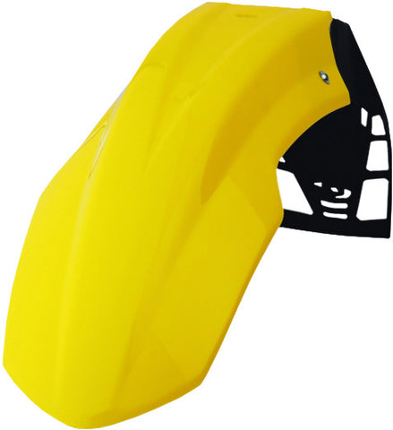 POLISPORT FREE FLOW UFX FRONT FENDER YELLOW 8565200004