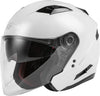 GMAX OF-77 OPEN-FACE HELMET PEARL WHITE XS O1770083