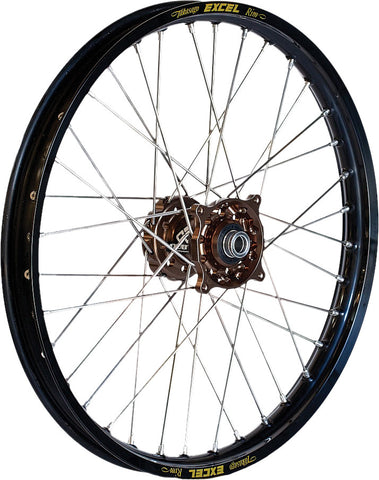 DUBYA FRONT WHEEL 1.60 X 21 MAG HUB BLACK RIM 56-3175MB