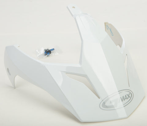 GMAX VISOR W/SCREWS WHITE GM-11 G011063
