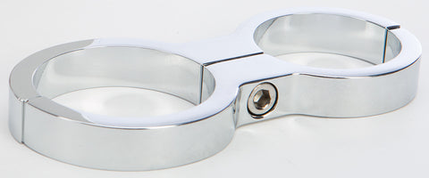 HARDDRIVE 41MM CHROME FORK CLAMP 23-0255