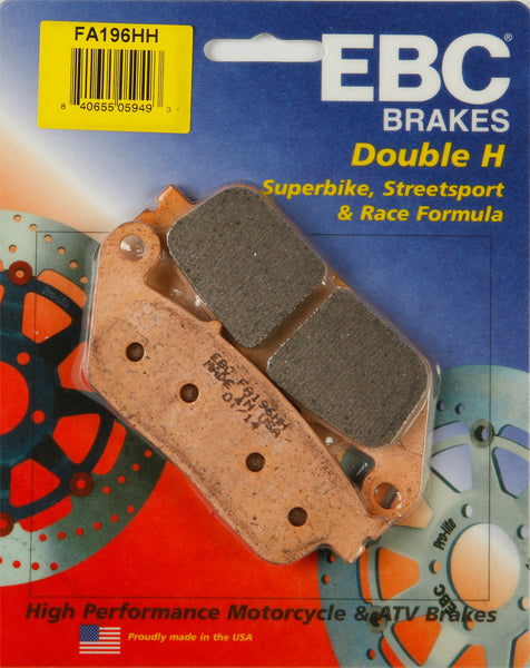 EBC BRAKE PADS FA196HH