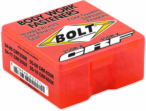 BOLT FULL PLASTIC FASTENER KIT HON HON-PFK1