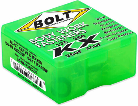 BOLT FULL PLASTIC FASTENER KIT KX KAW-1200024