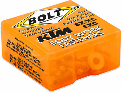 BOLT FULL PLASTIC FASTENER KIT KTM KTM-PFK2