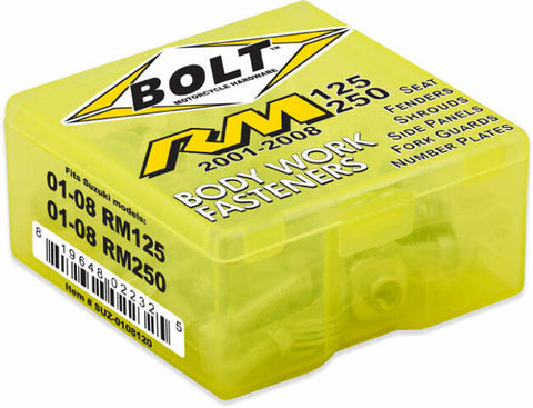 BOLT FULL PLASTIC FASTENER KIT SUZ SUZ-0108120