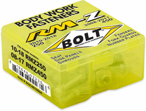 BOLT FULL PLASTIC FASTENER KIT SUZ SUZ-0810004