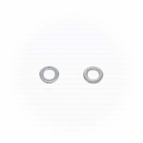 BOLT FLAT WASHERS 6MM 10/PK 020-10600