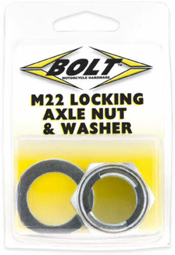 BOLT LOCKING AXLE NUT 22MM AXN22