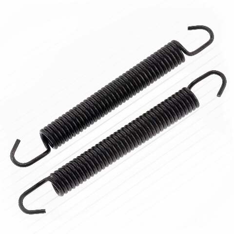 BOLT BLACK ZINC STEEL SPRING 9X87MM HON 250/500 4/PK 023-20287