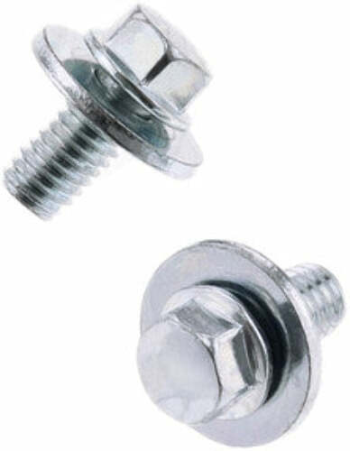 8MM HEX HEAD FLANGE BOLT 6X1.0X12MM W/16MM WASHER 10/PK 024-11612