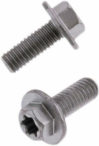 EURO TORX LARGE FLANGE BOLT 6X.1.0X15MM 10/PK 024-70615