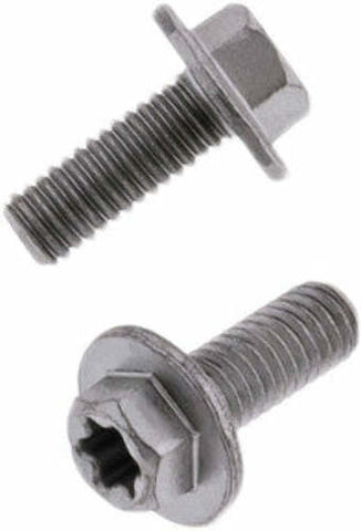 EURO TORX LARGE FLANGE BOLT 6X.1.0X15MM 10/PK 024-70615