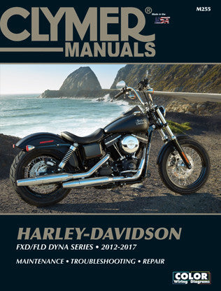 CLYMER REPAIR MANUAL H-D DYNA CM255