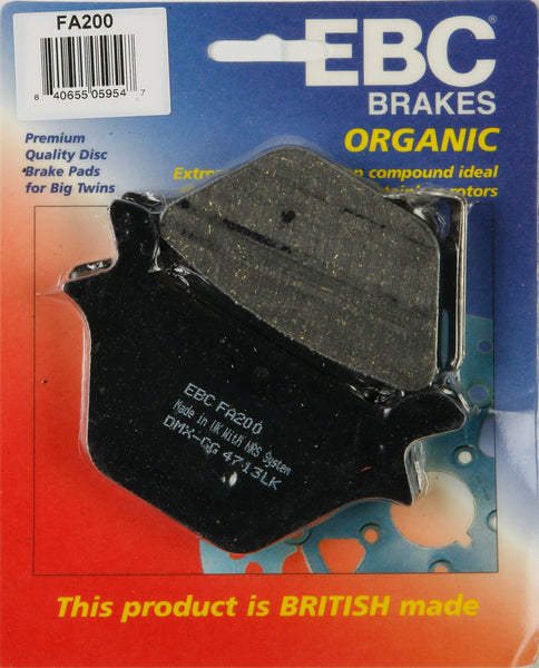 EBC BRAKE PADS FA200