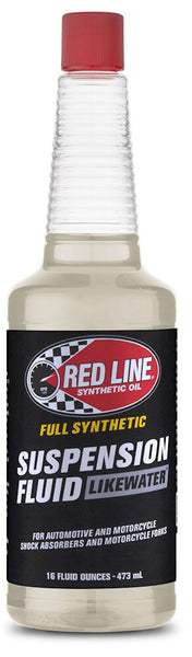 RED LINE SYNTHETIC SUSPENSION FLUID LIKEWATER 16OZ 91102