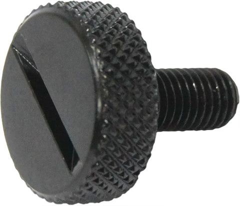 HARDDRIVE QUARTER TURN THUMB SCREW 1/4- 1/4 IN-28 BLACK 05-096BK