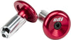 ODI ALUMINUM BAR END PLUGS RED F71APR