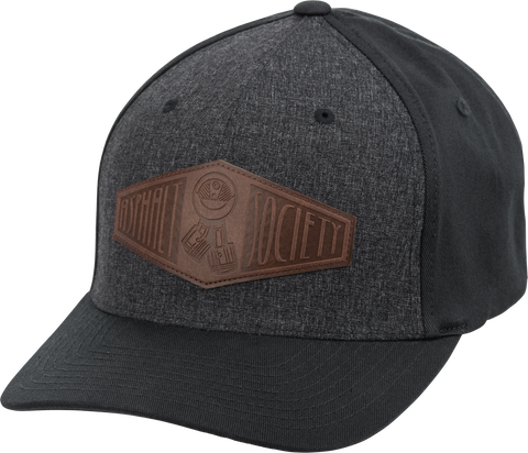 HIGHWAY 21 ASPHALT SOCIETY HAT BLACK/BROWN 489-1951L