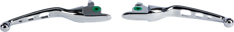HARDDRIVE TRI-HOLE LEVER SET CHROME TOURING 17-UP EXCEPT TRI GLIDE 053888