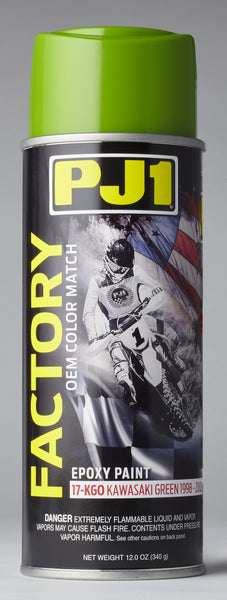 PJ1 EPOXY PAINT KAWASAKI GREEN FACTORY OEM COLOR MATCH 17-KGO