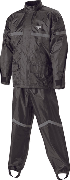 NELSON-RIGG STORMRIDER RAIN SUIT BLACK/BLACK 3X SR-6000-BLK-06-3XL