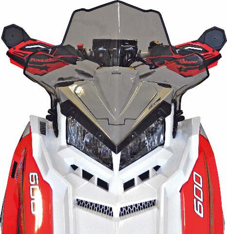 POWERMADD AXYS LOW SMOKE WINDSHIELD 11621