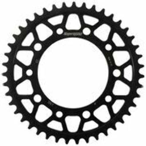 SUPERSPROX REAR SPROCKET STEEL 43T-520 BLK HON RFE-1303-43-BLK