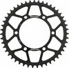 SUPERSPROX REAR SPROCKET STEEL 47T-520 BLK HON/KAW/YAM RFE-486-47-BLK