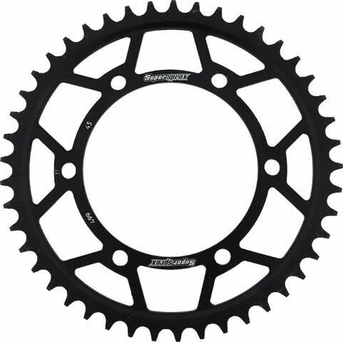 SUPERSPROX REAR SPROCKET STEEL 45T-530 BLK KAW RFE-499-45-BLK