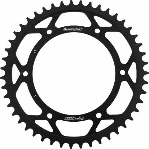 SUPERSPROX REAR SPROCKET STEEL 47T-520 BLK APR/BMW RFE-5-47-BLK