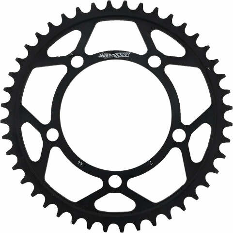 SUPERSPROX REAR SPROCKET STEEL 44T-525 BLK BMW RFE-7-44-BLK