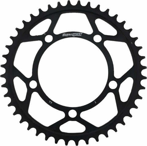 SUPERSPROX REAR SPROCKET STEEL 44T-525 BLK BMW RFE-7-44-BLK