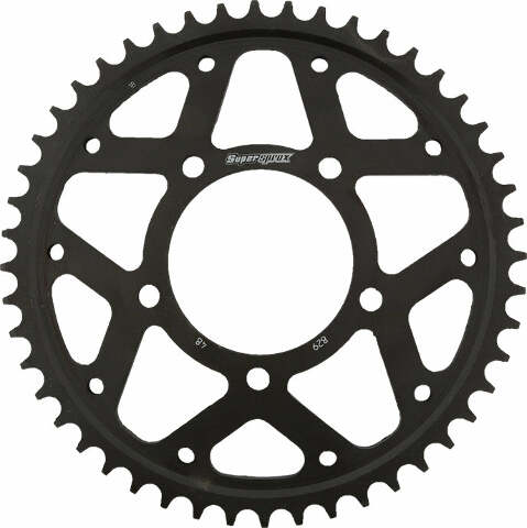 SUPERSPROX REAR SPROCKET STEEL 48T-530 BLK SUZ RFE-829-48-BLK
