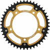 SUPERSPROX REAR STEALTH SPROCKET ALU/STL 45T-525 GLD SUZ/TRI RST-1792-45-GLD