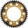 SUPERSPROX REAR STEALTH SPROCKET ALU/STL 44T-530 GLD TRI RST-1800-44-GLD