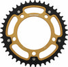 SUPERSPROX REAR STEALTH SPROCKET ALU/STL 43T-530 GLD HON RST-302-43-GLD