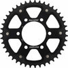 SUPERSPROX REAR STEALTH SPROCKET ALU/STL 43T-520 BLK KAW RST-478-43-BLK