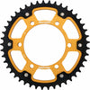 SUPERSPROX REAR STEALTH SPROCKET ALU/STL 45T-530 GLD YAM RST-479-45-GLD