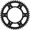 SUPERSPROX REAR STEALTH SPROCKET ALU/STL 49T-520 BLK HUSQ/KTM RST-990-49-BLK