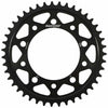 SUPERSPROX REAR EDGE SPROCKET STEEL 43T-525 BLK HON/YAM RFA-1304-43-BLK