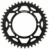 SUPERSPROX REAR EDGE SPROCKET STEEL 41T-520 BLK HON/KAW/SUZ/YAM RFA-486-41-BLK
