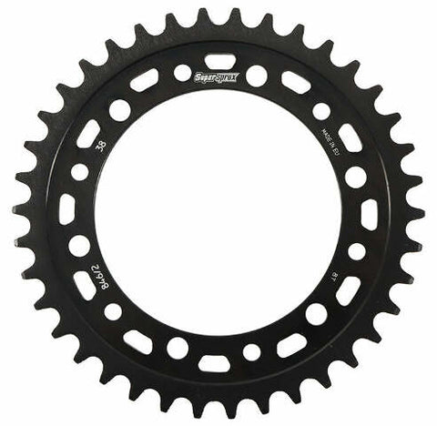 SUPERSPROX REAR EDGE SPROCKET STEEL 38T-520 BLK HON RFA-8462-38-BLK