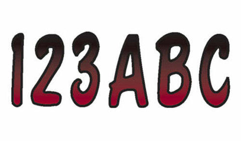 HARDLINE SERIES 200 REGISTRATION KIT (BURGUNDY/BLACK) RUBKG200
