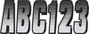 HARDLINE SERIES 300 REGISTRATION KIT (SILVER/BLACK) SIBKG300