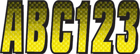 HARDLINE SERIES 300 REGISTRATION KIT (YELLOW/BLACK) YEBKG300