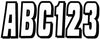 HARDLINE SERIES 320 REGISTRATION KIT CLEAR/BLACK 320CLBLK